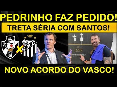 SURPRESA GERAL PEDRINHO FAZ PEDIDO II TRETA SÉRIA O SANTOS II NOVO