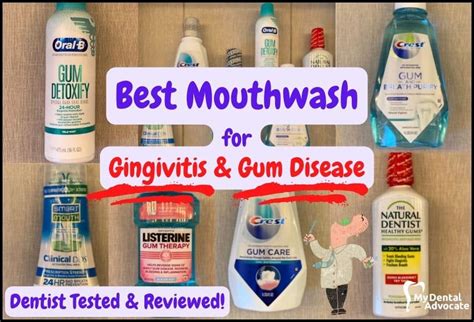 Best Mouthwash For Gingivitis Gum Disease