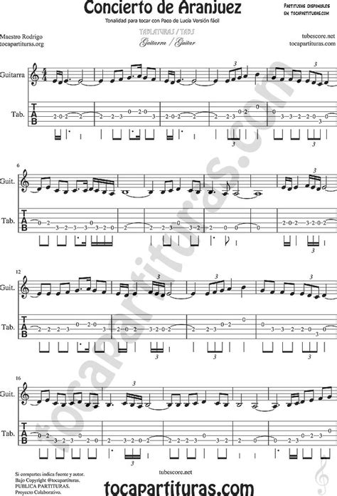 Concierto De Aranjuez Piano Sheet Music Pdf