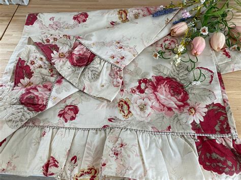 Vintage Waverly Garden Room Roses Pillow Cases Floral Waverly - Etsy