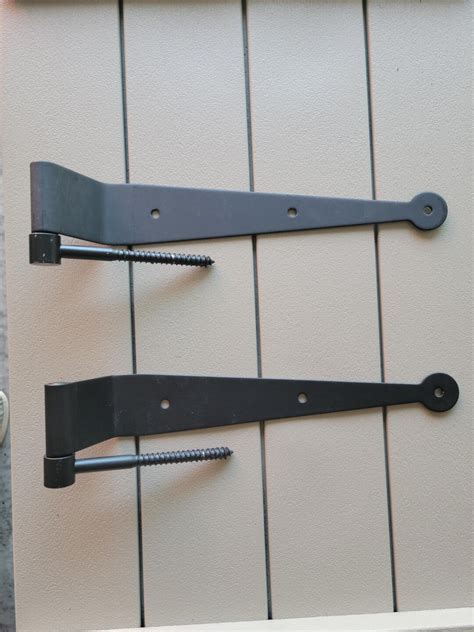 Stainless Gate Hinges Set 10 Straps and 4 Lags - Etsy