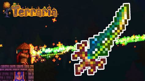 วาดวยเรอง ดาบ Terra Blade ในเกม Terraria ดาบกาวสำคญ สดาบท