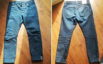 Naked Famous Left Hand Twill Weird Guy Selvedge 1 Year 1 Month 3 Washes Fade Of The Day