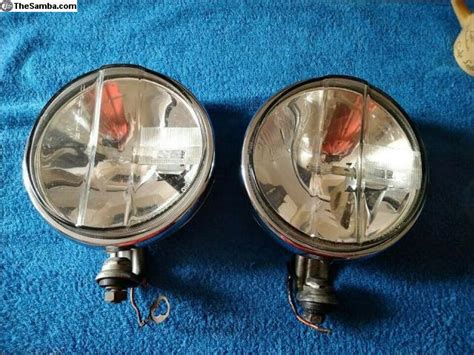 Thesamba Vw Classifieds Bosch Chrome Driving Lights Lamps Vw