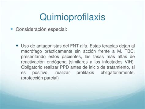 Ppt Tuberculosis Ppd Y Quimioprofilaxis Powerpoint Presentation