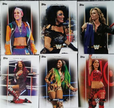 Sport Card Collectors: REVIEW:2017 Topps WWE Women's Division