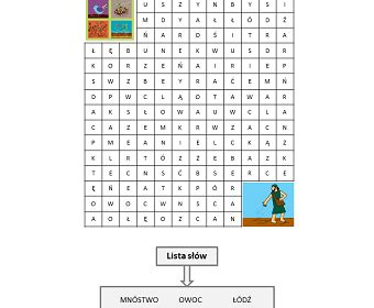 Podobieństwo o siewcy znajdź ukryte słowa II Biblia Dla Dzieci