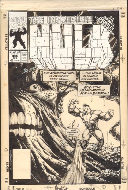 Hulk 384 Cover The Abomination In Hari Naidu S This Just In