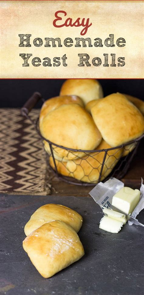 Easy Yeast Rolls Add A Basket Of Warm Dinner Rolls To Your Table