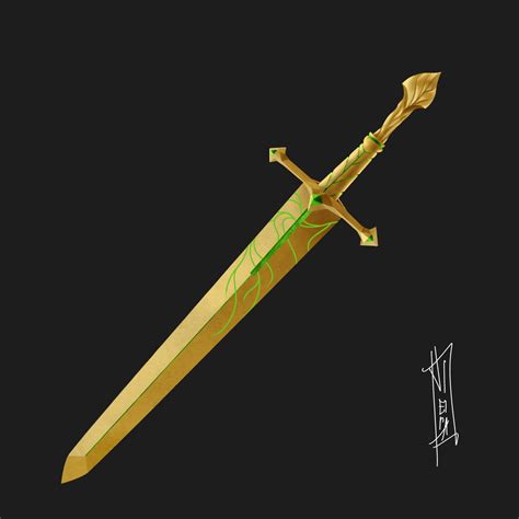 Gold Sword Real Life