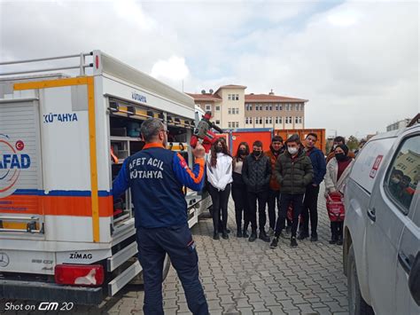 Okulumuz AFAD ı Ziyaret ETTİ Germiyan Mesleki ve Teknik Anadolu Lisesi