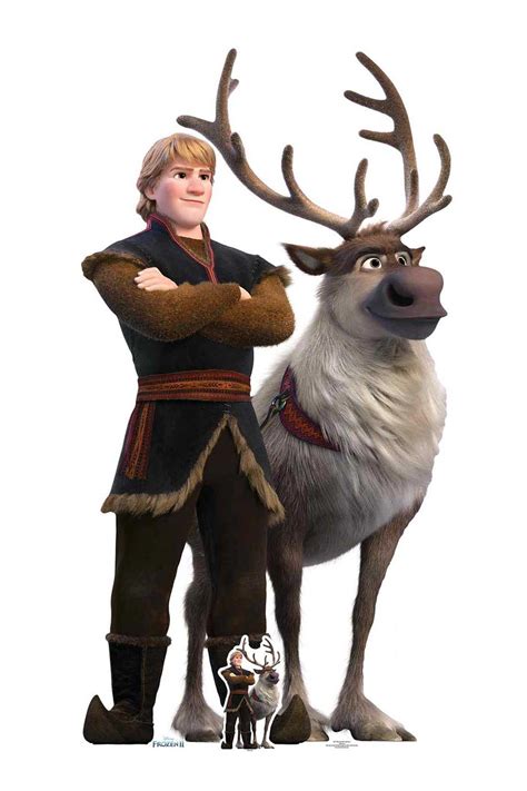 Sven From Frozen Cardboard Cutout Buy Disney Frozen Standups