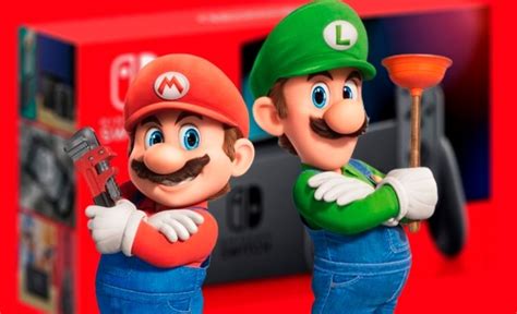 Veríamos Paquete De Nintendo Switch Mario Odyssey Por La Película