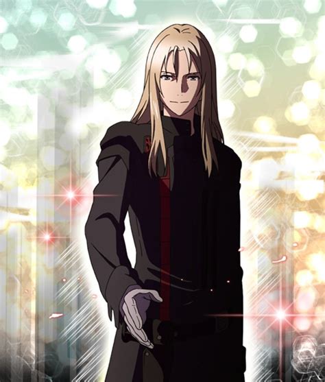 Safebooru Blonde Hair Brown Eyes Guilty Crown Long Coat Long Hair