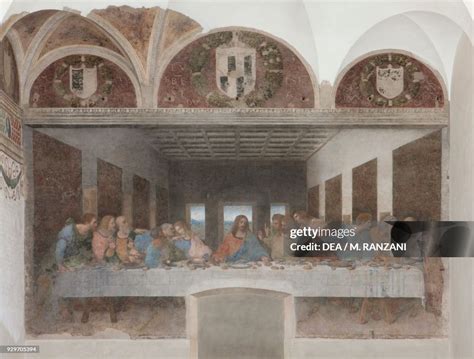 The Last Supper Or Cenacolo 1495 1497 By Leonardo Da Vinci After News Photo Getty Images