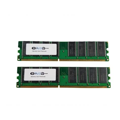 Cms 2gb 2x1gb Ddr1 3200 400mhz Non Ecc Dimm Memory Ram Compatible