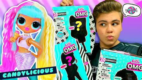 Сладкая Candylicious 🍭 LOL Sirprise O.M.G 2 серия Распаковка и обзор ...
