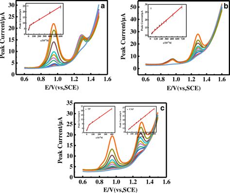 Dpv Curves Of Different Concentration Of Tp 09~600 μm Containing