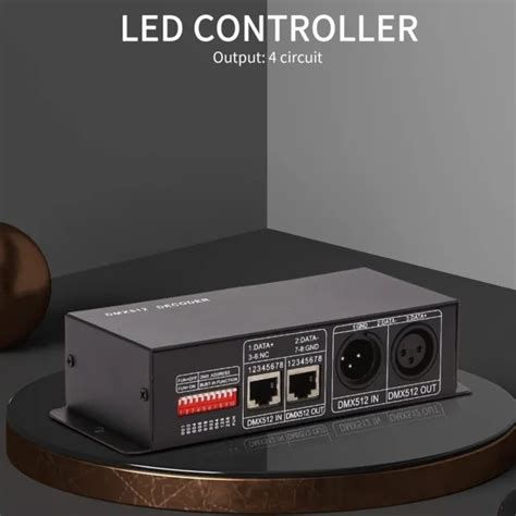 Led Rgb Dmx Controller Decoder A A X Kanal Stripe Streifen Pwm