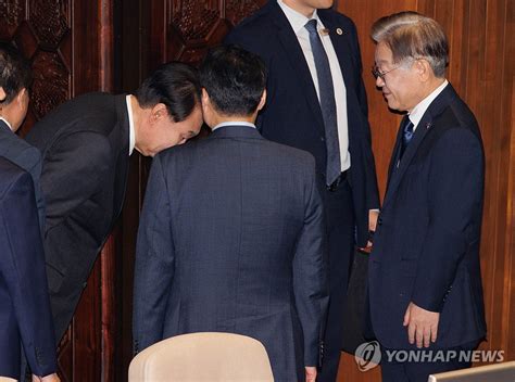 윤석열 대통령과 이재명 대표 연합뉴스