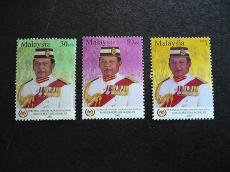 Stamps Malaysia Scott 878 880 Mint Hinged Set Of 3 Stamps Asia