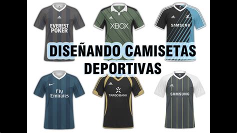 Como Crear Camisetas De Fútbol Delantera Photoshopcs5 Youtube