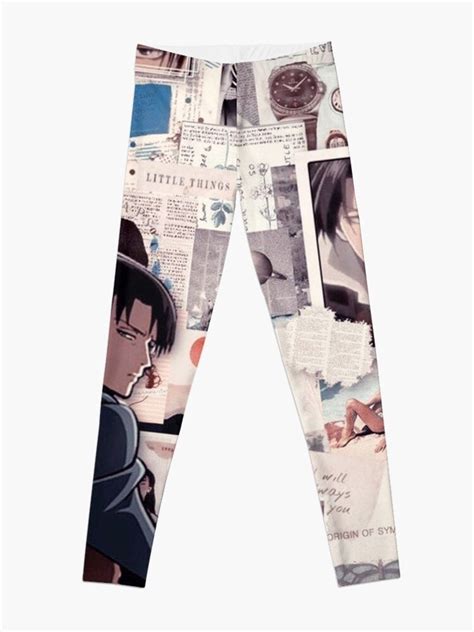 Levi Ackerman Leggings For Womens Shingeki No Kyojin Leggings Etsy