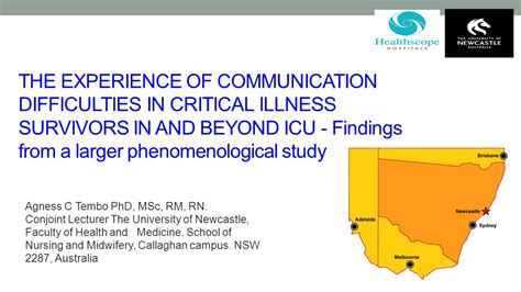 The Experience Of Communication Difficulties In Critical Illness