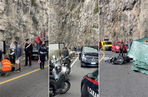 17enne Morta A Causa Di Un Incidente In Costiera A Positano