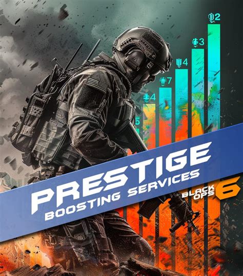 COD Bo6 Prestige Boost Services Unlock Prestige Master