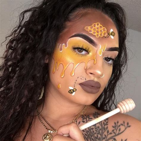 Halloween Makeup Ideas On Instagram “🍯queen Bee 🐝💫 Inspired By Kelliecorbett Tag Your