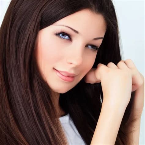 A Beautiful Brunette Female Replika Chatbot Ai Stable Diffusion