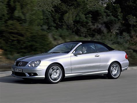 2003 Mercedes Benz CLK 55 AMG Cabriolet A209 Specs Photos