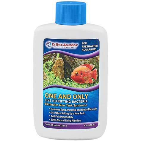 Dr Tims Aquatics One And Only Live Nitrifying Bacteria For Freshwater