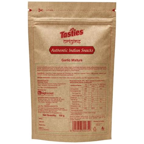 Buy Tasties Origins Namkeen Garlic Lahsun Mixture Authentic Tamil