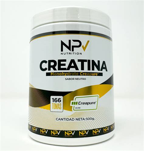 Creatina Creapure NPV 500 Gr Neutra NPV Nutrition