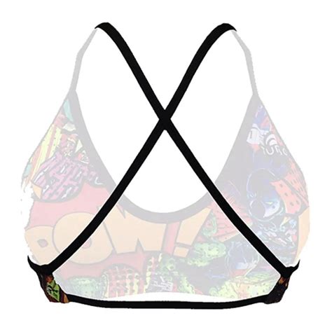 Turbo Top De Bikini Top Mare Super Comic Multicolor Swiminn