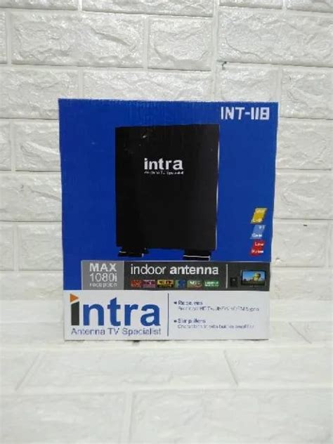 Antena Tv Luar Dalam Intra Int Analog Digital Indoor Outdoor