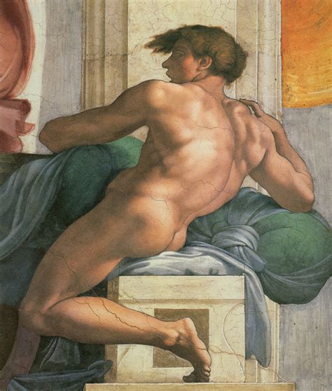 Michelangelo Buonarroti The Ceiling Of The Sistine Chapel Naked Next