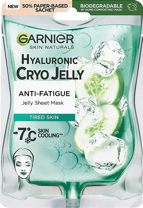 Tuchmaske für das Gesicht mit Hyaluron Garnier Skin Naturals