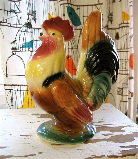 Cockadoodledoovintage Rooster By Wheresourgrassgrows On Etsy