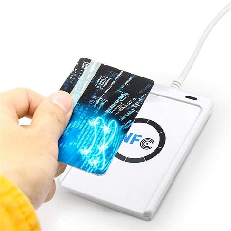 LETTORE SCRITTORE NFC RFID ICR ACR122U SMART CARD CARTA IDENTITA