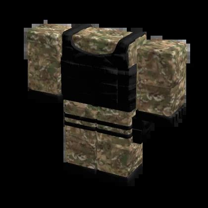 British MTP Camo Military Armored Vest Suit R15 Roblox Item Rolimon S