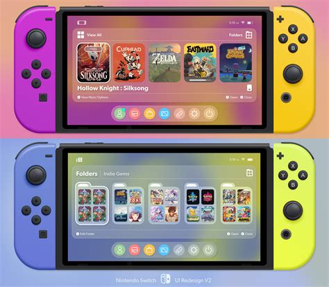 A couple of weeks ago I shared my redesign of the Switch UI. I took all