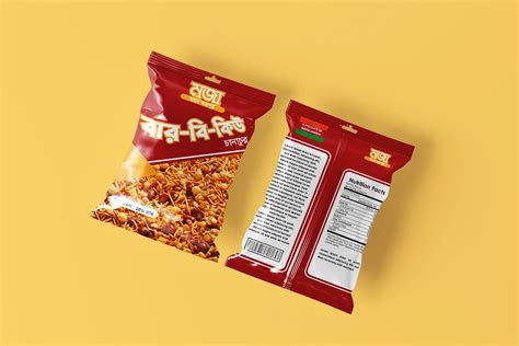 Chanachur Packet Design On Behance