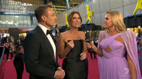 Natalie Barr Answers Burning Matt Shirvington Question At Logies 7news