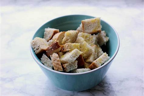 Homemade Whole Wheat Croutons I Heart Vegetables