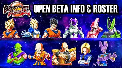 Dragon Ball FighterZ OPEN BETA INFO EVERYTHING You Need To Know All