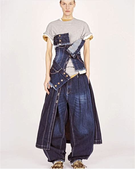 pin  hock khek  upcycling fashion   woman suit fashion