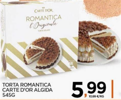 Torta Romantica Carte Dor Algida 545g Offerta Di Interspar